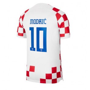 Kroatien Luka Modric #10 Hemmatröja VM 2022 Kortärmad